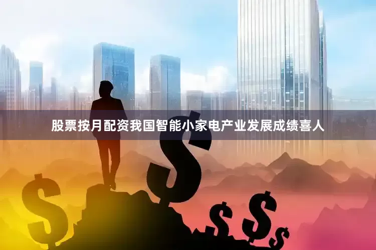 股票按月配资我国智能小家电产业发展成绩喜人